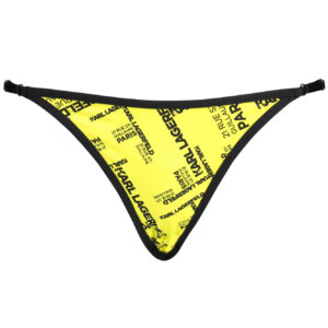 KARL LAGERFELD BEACHWEAR SWIMSUIT BOTTOM WOMEN YELLOW
