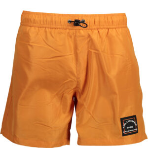 KARL LAGERFELD BEACHWEAR SWIMSUIT PARTS UNDER MAN ORANGE