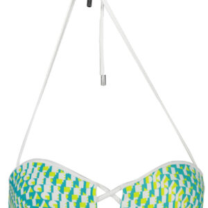 KARL LAGERFELD BEACHWEAR SWIMSUIT TOP WOMEN GREEN