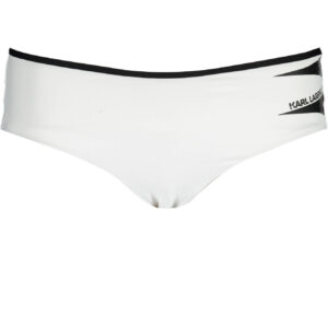 KARL LAGERFELD BEACHWEAR WOMEN'S BOTTOM SWIMSUIT WHITE