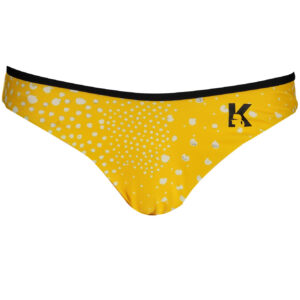 KARL LAGERFELD BEACHWEAR WOMEN'S BOTTOM SWIMSUIT YELLOW
