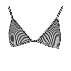 KARL LAGERFELD SWIMSUIT PARTS ABOVE WOMAN BLACK