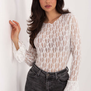 Kanten blouse model 222450 Italy Moda