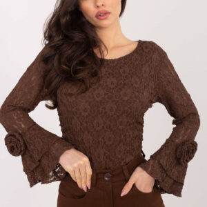 Kanten blouse model 222739 Italy Moda