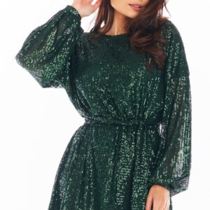 Korte jurk model 150764 awama