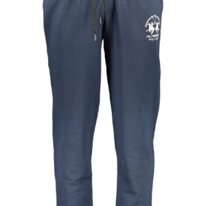 LA MARTINA BLUE MEN'S TROUSERS