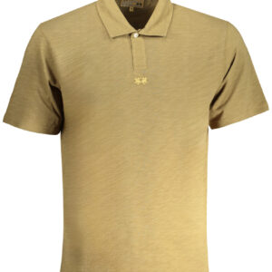 LA MARTINA MEN'S GREEN SHORT-SLEEVED POLO SHIRT