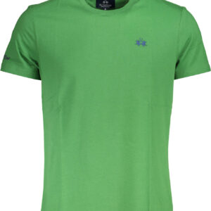 LA MARTINA MEN'S SHORT SLEEVE T-SHIRT GREEN