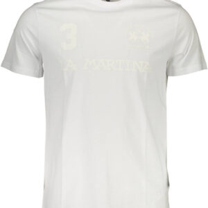 LA MARTINA MEN'S SHORT SLEEVE T-SHIRT WHITE