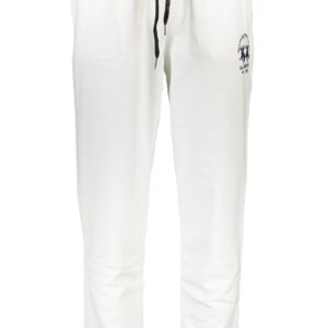 LA MARTINA MEN'S WHITE TROUSERS
