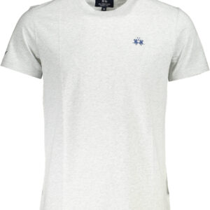 LA MARTINA SHORT SLEEVE T-SHIRT MEN GREY
