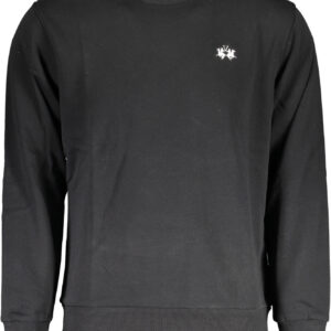 LA MARTINA SWEATSHIRT WITHOUT ZIP BLACK MAN
