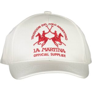 LA MARTINA WHITE MAN HAT