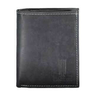 LANCETTI BLACK MEN'S WALLET