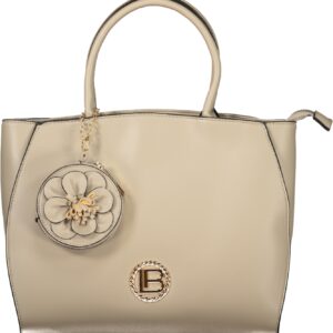 LAURA BIAGIOTTI WOMEN'S BEIGE BAG