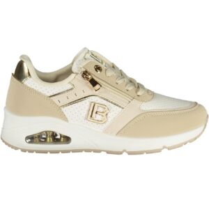 LAURA BIAGIOTTI WOMEN'S BEIGE SPORTS SHOES