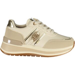LAURA BIAGIOTTI WOMEN'S BEIGE SPORTS SHOES