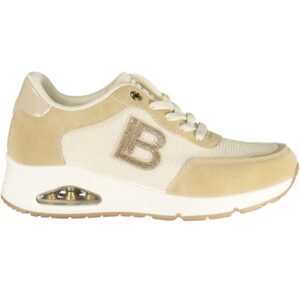 LAURA BIAGIOTTI WOMEN'S BEIGE SPORTS SHOES