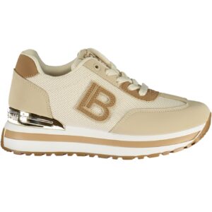 LAURA BIAGIOTTI WOMEN'S BEIGE SPORTS SHOES