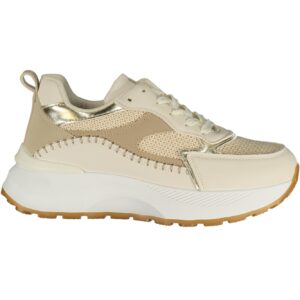 LAURA BIAGIOTTI WOMEN'S BEIGE SPORTS SHOES