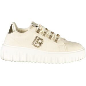 LAURA BIAGIOTTI WOMEN'S BEIGE SPORTS SHOES