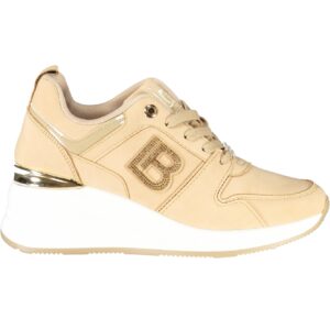 LAURA BIAGIOTTI WOMEN'S BEIGE SPORTS SHOES