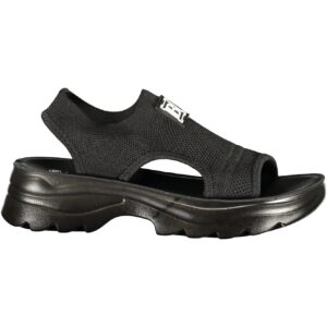 LAURA BIAGIOTTI WOMEN'S BLACK SANDALS