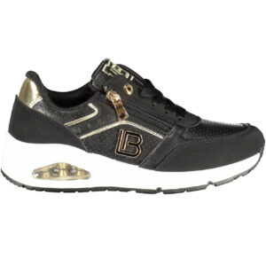 LAURA BIAGIOTTI WOMEN'S BLACK SPORTS SHOES