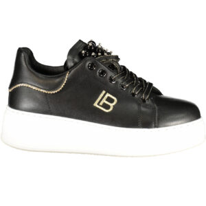 LAURA BIAGIOTTI WOMEN'S BLACK SPORTS SHOES