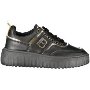 LAURA BIAGIOTTI WOMEN'S BLACK SPORTS SHOES