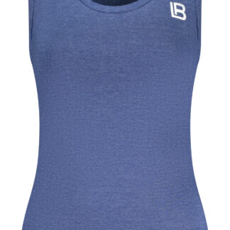 LAURA BIAGIOTTI WOMEN'S BLUE EXTERNAL TANK TOP