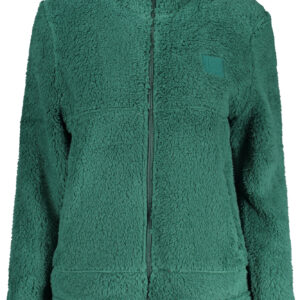 LAURA BIAGIOTTI WOMEN'S BROWN ZIP-UP SWEATSHIRT