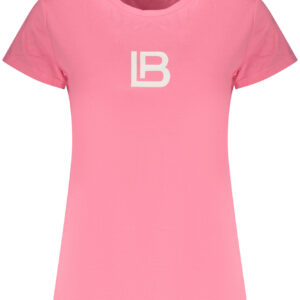 LAURA BIAGIOTTI WOMEN'S PINK EXTERNAL T-SHIRT