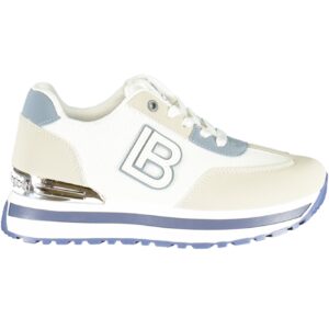 LAURA BIAGIOTTI WOMEN'S WHITE SPORTS SHOES