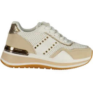 LAURA BIAGIOTTI WOMEN'S WHITE SPORTS SHOES