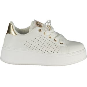 LAURA BIAGIOTTI WOMEN'S WHITE SPORTS SHOES