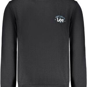 LEE MEN'S BLACK ZIP-UP SWEATSHIRT