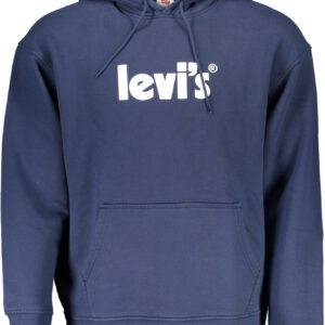 LEVI'S MEN'S BLUE SWEATSHIRT WITHOUT ZIP