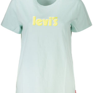 LEVI'S SHORT SLEEVE T-SHIRT WOMEN BLUE