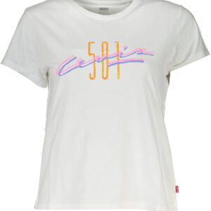 LEVI'S SHORT SLEEVE T-SHIRT WOMEN WHITE