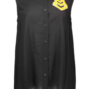 LOVE MOSCHINO SHIRT WITHOUT SLEEVES WOMAN BLACK