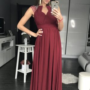 Lange jurk model 105287 YourNewStyle