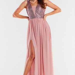 Lange jurk model 174300 awama