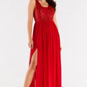 Lange jurk model 174391 awama