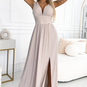 Lange jurk model 193524 Numoco