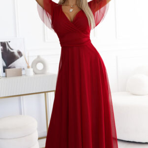 Lange jurk model 202448 Numoco