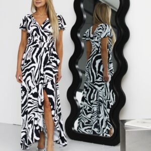 Lange jurk model 209671 Jersa