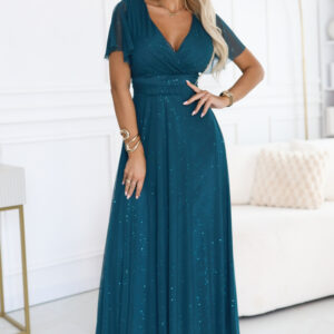 Lange jurk model 218786 Numoco