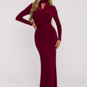 Lange jurk model 219990 Moe