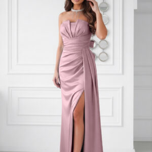 Lange jurk model 225365 Bicotone